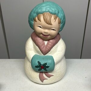 Hand Crafted  Asian Ceramic Doll